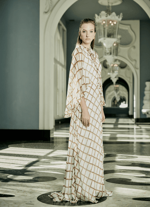VESTIDO LONGO BAT TRELICA