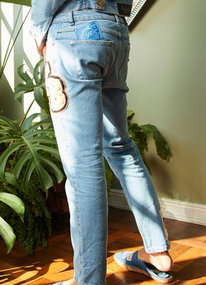 CALCA PATCHES JEANS