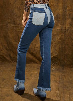 CALÇA UP BOOT JEANS